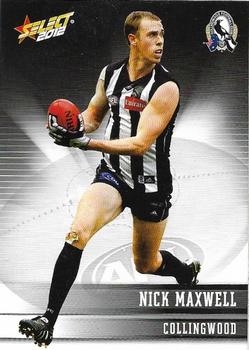 2012 Select AFL Champions #38 Nick Maxwell Front